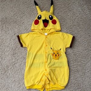 Pikachu Kids One Piece Costume